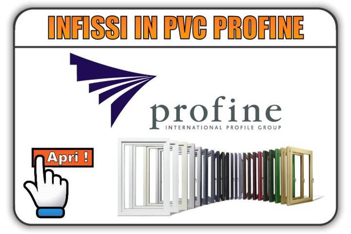 serramenti in pvc profine