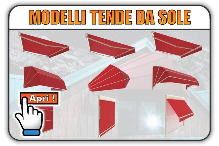 modelli tende da sole milano